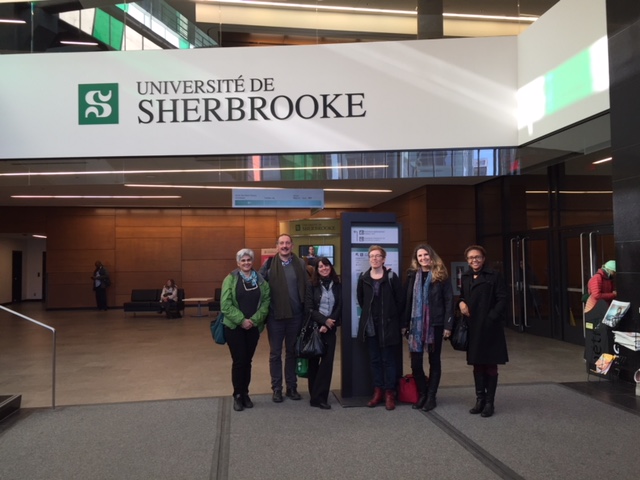 L´équipe de chercheurs sur le campus Longueil de l´Université de Sherbrooke
